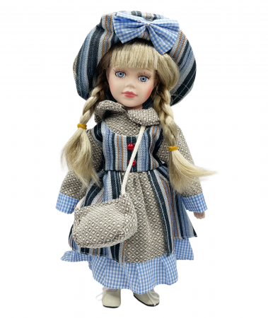 Papusi De Portelan - Papusa portelan SYLVIE, 30cm