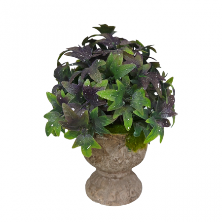 Planta artificiala in ghiveci SAMUEL, Mov, 13x20cm [1]