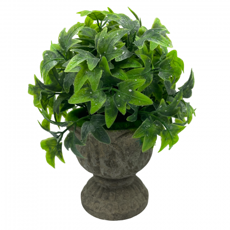 Flori Artificiale - Planta artificiala in ghiveci SAMUEL, Verde, 13x20cm