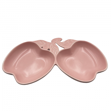 Platou compartimentat APPLE, Roz, 25x15cm [1]