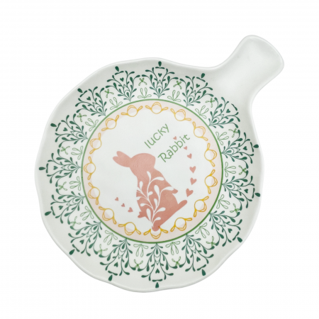 Servirea & Pregatirea Mesei - Platou cu maner ROMANTIC GARDEN, 20x25cm