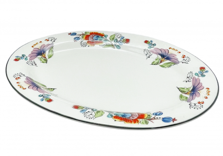 Platou cu flori MARGUERITE, 31x21cm, Portelan [1]