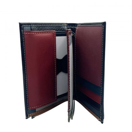 Portofel barbati CONRAD, Negru, 9x13cm, Piele naturala [1]