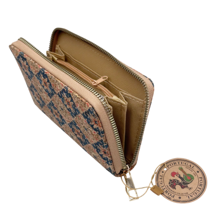 Portofel Compact din Pluta MARCIA, 16cm [3]