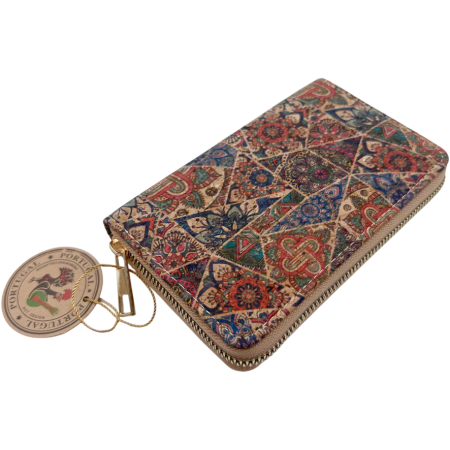 Portofele Dama - Portofel Compact din Pluta MARCIA, 16cm