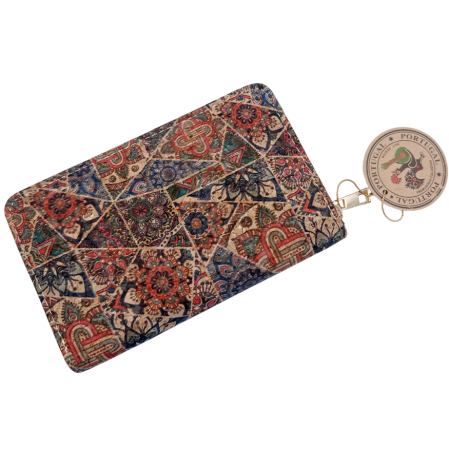 Portofel Compact din Pluta MARCIA, 16cm [2]