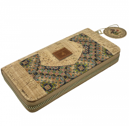 Portofel compact din pluta CYNTIA, 19cm [6]