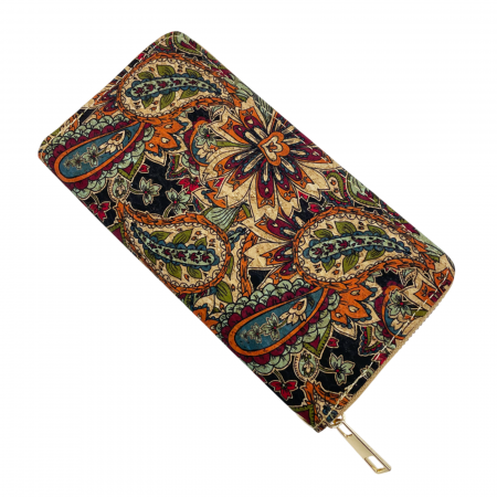Portofele Dama - Portofel compact din pluta CLARISSA, 19cm