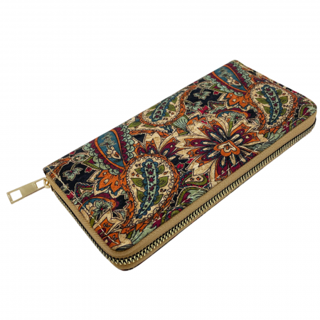 Portofel compact din pluta CLARISSA, 19cm [1]
