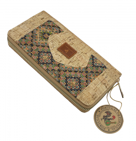 Portofel compact din pluta CYNTIA, 19cm [1]