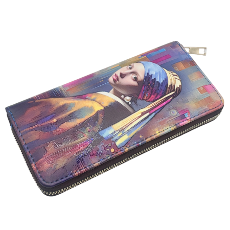 Portofel dama PEARL GIRL, Cu design artistic [1]