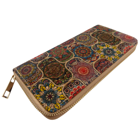 Portofel Damă HERITAGE cu Fermoar – Model Oriental Multicolor [1]
