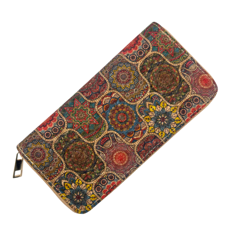 Portofele Dama - Portofel Damă HERITAGE cu Fermoar – Model Oriental Multicolor