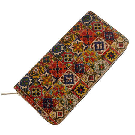 Portofele Dama - Portofel Damă TREASURE cu Fermoar – Model Oriental Multicolor