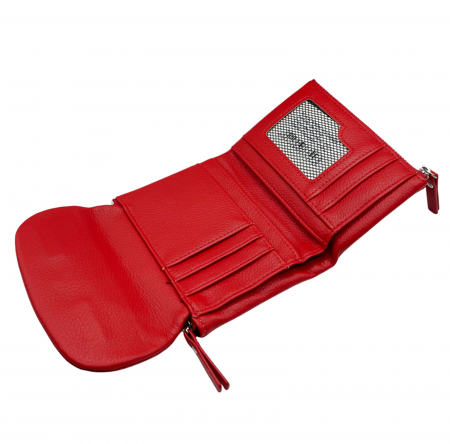 Portofel plic CINDY, Rosu, 13cm [2]