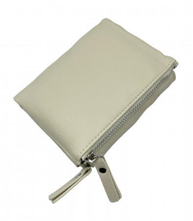 Portofel plic SOPHIE, Alb ivoire, 13cm [3]