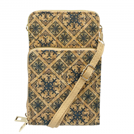 Portofel pluta tip Geanta crossbody AMELIA, Cu 2 fermoare [1]