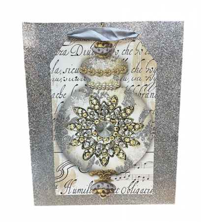 Punga cadou Craciun MERRY, 26x32cm [1]