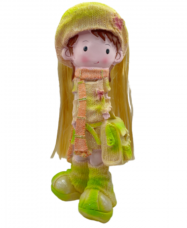 Pusculita de bani, ALICIA, Verde, 29cm