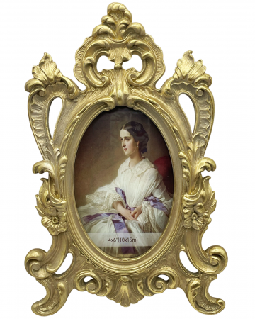 Rame & Albume Foto - Rama foto 13x18cm, VINTAGE GRACE, Auriu