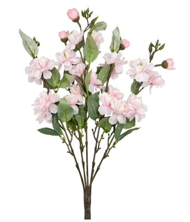 Ramură decorativă cu flori roz [1]