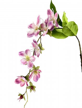 Flori Artificiale - Iasomie artificiala JASMINE, Roz deschis, 80cm