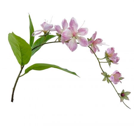 Iasomie artificiala JASMINE, Roz deschis, 80cm [3]