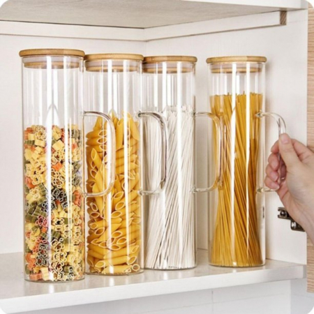 Recipient pentru spaghete LEIF din sticla borosilicata, 9x30cm [3]