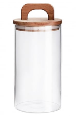 Depozitare Alimente & Condimente - Recipient sticla Sven pentru alimente, 1350ml