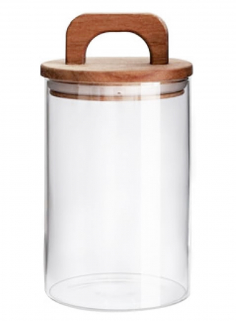 Depozitare Alimente & Condimente - Recipient sticla Sven pentru alimente, 1000ml
