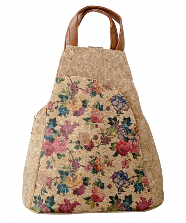Genti & Rucsacuri - Rucsac tip geanta din pluta BEATRIZ, 28x15x32cm
