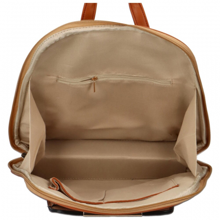 Rucsac din pluta HAILEY, Cu buzunar, 30x13x32cm [4]