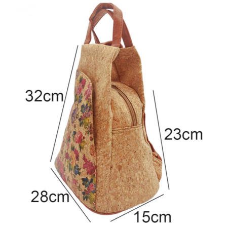 Rucsac - Geanta din Pluta URBAN cu model mozaic [3]