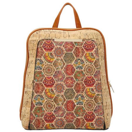 Rucsac - Geanta din Pluta HERITAGE cu model geometric [1]