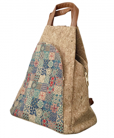 Rucsac tip geanta din pluta LEONOR, 28x15x32cm [1]