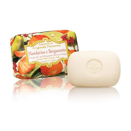 Sapun - Sapun natural Mandarina & Bergamota 200g - Saponificio Artigianale Fiorentino