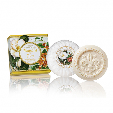 Sapun - Sapun natural Magnolie & Tiare 100g - Saponificio Artigianale Fiorentino