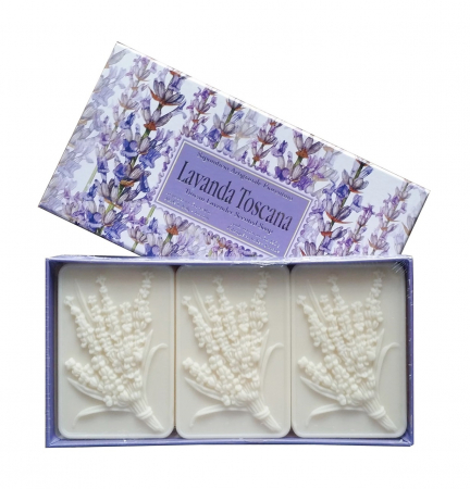 Sapun - Sapun natural Lavanda, Set 3x125g