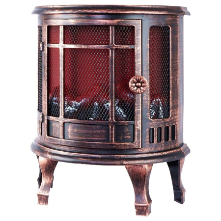 Semineu Decorativ Vintage THOMAS, Cu Efect Flacara [4]