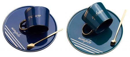Set 4 cesti & 4 farfurii DENZEL 220ml [5]