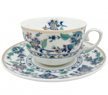 Set portelan fin, 2 Cesti si farfurii Alexander, 180ml [3]