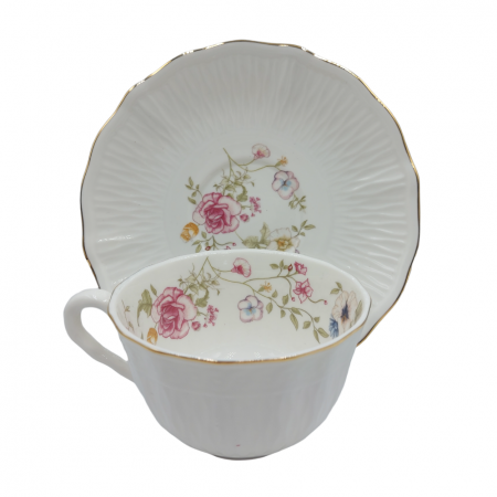Set portelan fin, 6 Cesti si Farfurii Katherine, 180ml [1]