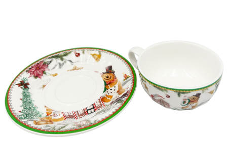 Set 2 Cesti portelan GINGERBREAD [2]