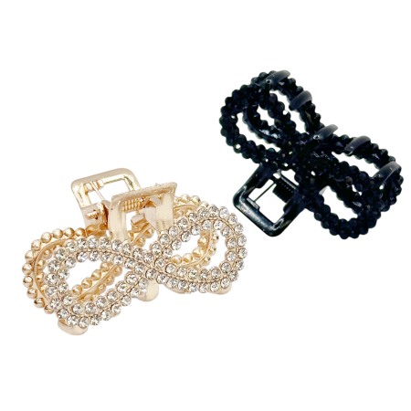 Accesorii De Par - Set 2 Clame de Par DESIRE - Funda cu strasuri