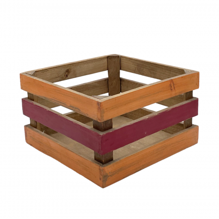DECORATIUNI CRACIUN - Cutie depozitare COUNTRY, 20x20cm