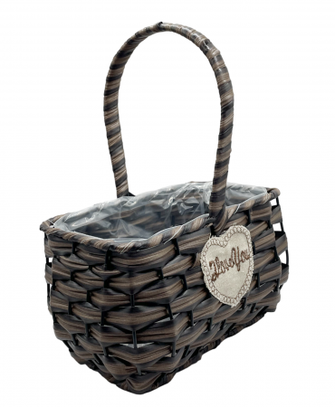 Cos de ratan RENATA, 20x12x29cm [1]