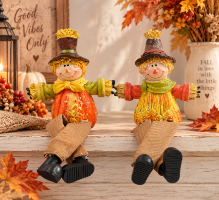 Set 2 figurine AUTUMN TALES  - Sperietoare de ciori [1]