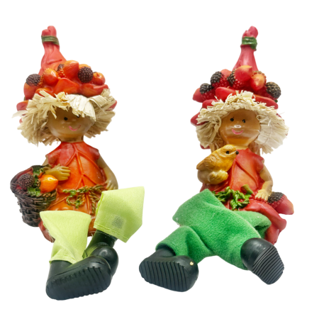 De Sezon - Set 2 Figurine AYLA & ELM, 17cm