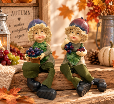 Set 2 figurine COUNTRY FRIENDS - Cu fructe de padure [1]