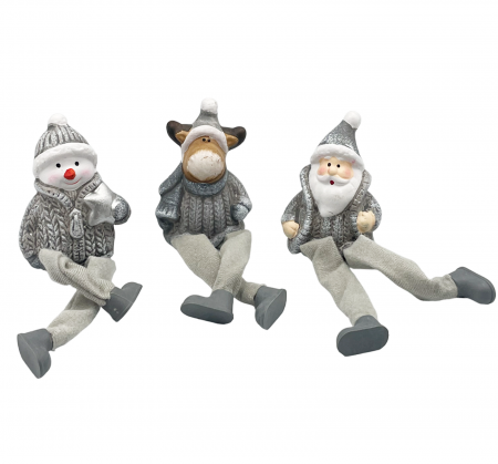 CRACIUN MAGIC - Set 3 Figurine Craciun MAGIC, 8cm